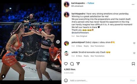 karina pedro mma|Karina Pedro: Which two MMA fighters kissed during。